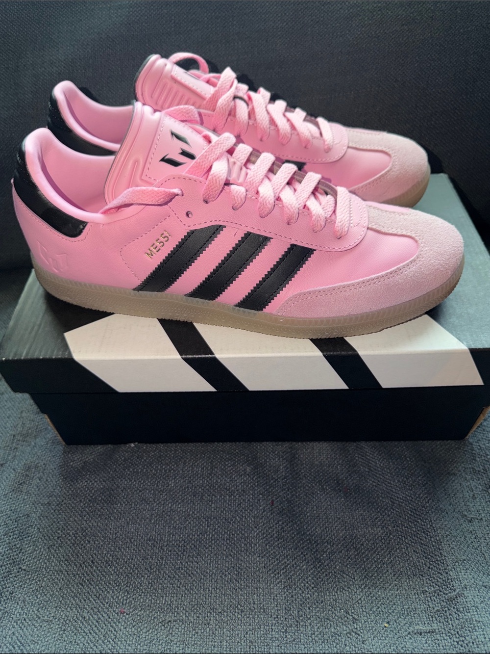 Adidas Samba Messi Sneakers sz 9m/10w - Picture 4 of 7